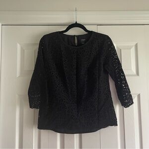 J. Crew lace blouse